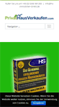 Mobile Screenshot of privat-haus-verkaufen.com